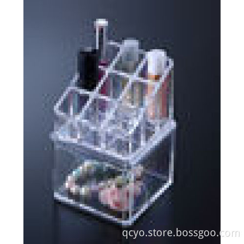 Acrylic Material acrylic cosmetic & makeup drawer organizer